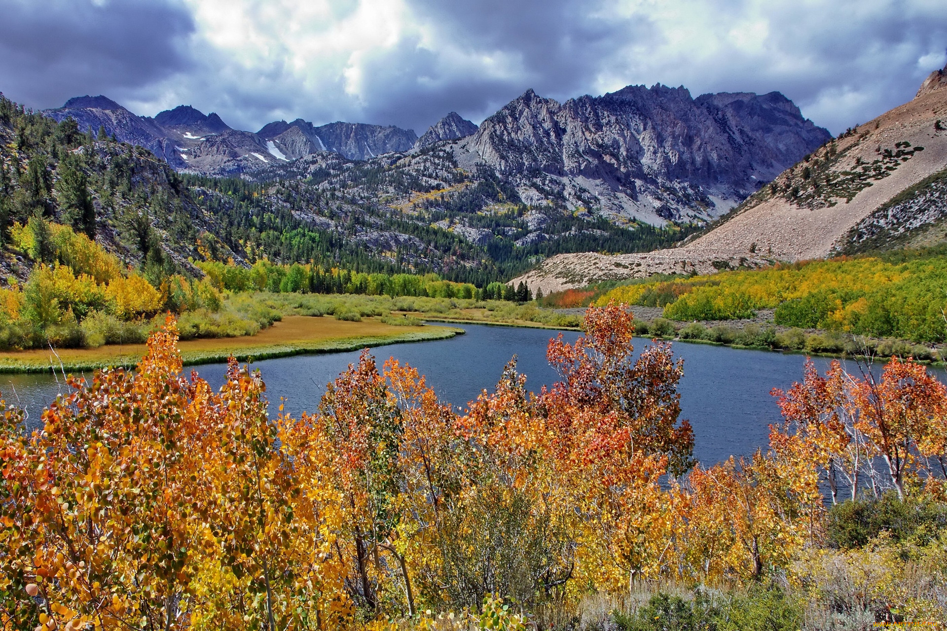 north, lake, eastern, sierra, nevada, mountains, california, , , , , , , , 